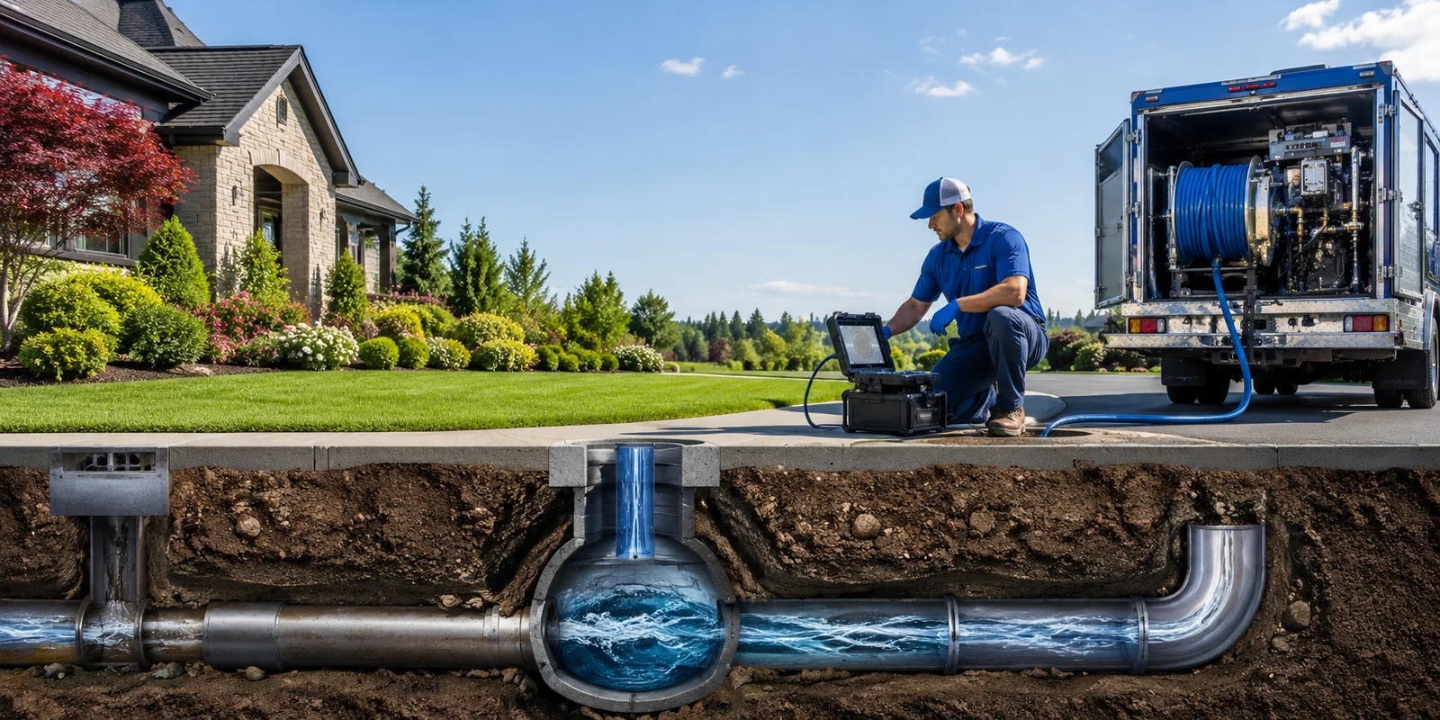 Drainage restoration information for Clarksburg, WV